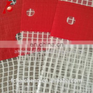 clear color reinforced film for construction scaffolding sheet