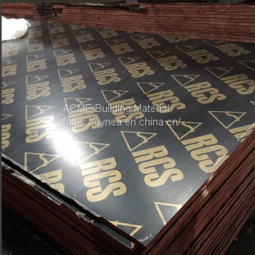 black film birch core film faced shuttering plywood for construction