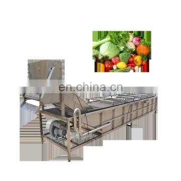 Tomato spray washing machine vegetable and fruit bubble washer