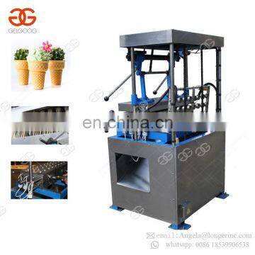 Hot Sale High Quality Commercial Semi Automatic Kono Pizza Cono Making Equipment Wafer Sugar Ice Cream Cone Machine Price