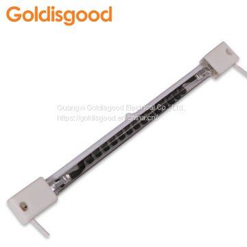 Half-white Carbon fiber Infrared Heating mediumwave Tube for Oven