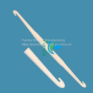 Coil Winding Hook double hook for wire and yarn winding , plastic hook , nylon handle hook