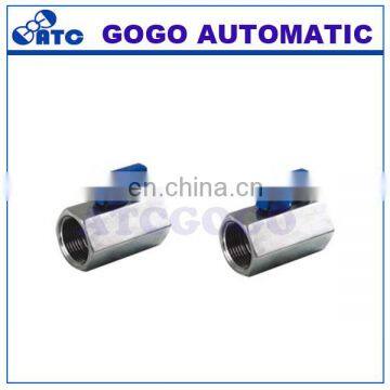 2 way High quality stainless steel mini ball valve 1/4 BSP