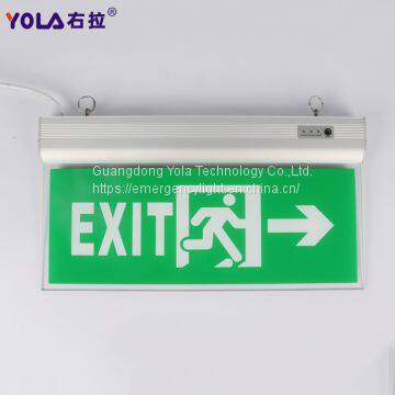 Exit sign lamps indicator  automatic emergency light exit sign lamps