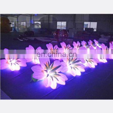 Colorful LED Inflatable Flower Chain Wedding Flower Stage Decoration For Sale photo-5