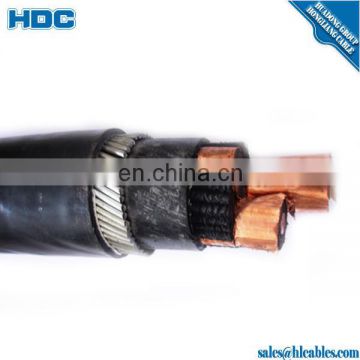 TRXLPE cable Aluminium cable, size AWG 4/0, TRXLPE insulation 35 kV, 133%, Water blocking and 16 mm2 Cu radial screen