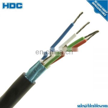 FLYCY air field lighting cable Data Computer Cable TRONIC-CY (LiY-CY) BS DIN 300/500V PVC/PUR insulation Copper Shielded Color