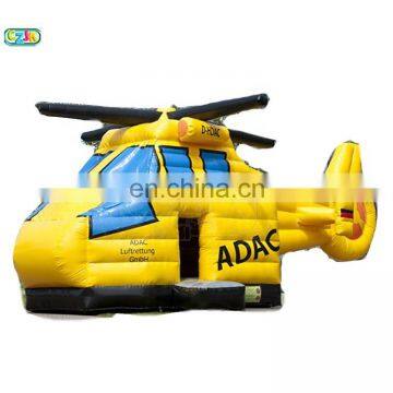 helicopter jumper inflatable bouncer jumping bouncy castle bounce house