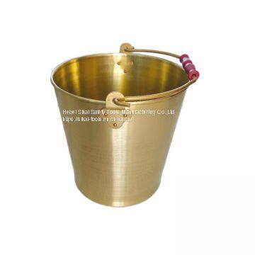 non sparking tools brass bucket 10L