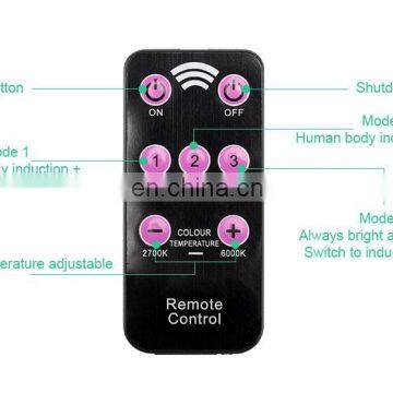 Adjustable Solar Light 48 LED Motion Sensor Solar Lamp Three Modes Remote Control Outdoor Garden Street Yard Wall Light photo-4