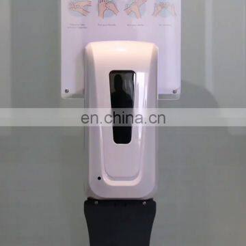 1000ml white desinfektionsmittel spender on-go gel hand sanitiser pump dispenser sanitising nano mist spray machines