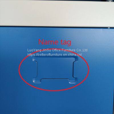 Durable Storage Furniture Gym Locker/Staff Locker/Steel Locker Blue and Gray Color 6 Door photo-5