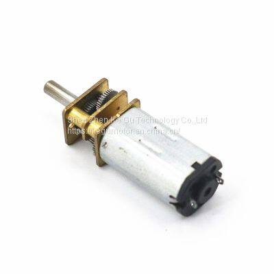 2.5V 12mm N30 dc Gear Motor, 12mm Geared Motor for Intelligent Lock photo-5