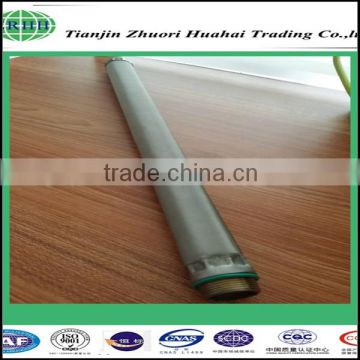 Precision stainless steel hydraulic tank filter candle using for ship equipment