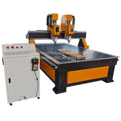 Multi Heads Wood CNC Router Machine 3D Carving Woodworking Router Machinery For Wood Furniture Making