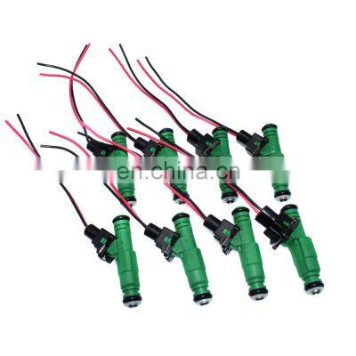 For Chevy Ford Dodge Audi Fuel Injectors With Connector Set 0280155968