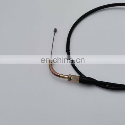 Original Quality Spare Part Black Color PVC Outer Casing Rubber Automobiles GN125 Throttle Cable Motorcycle Accelerator Cable photo-3
