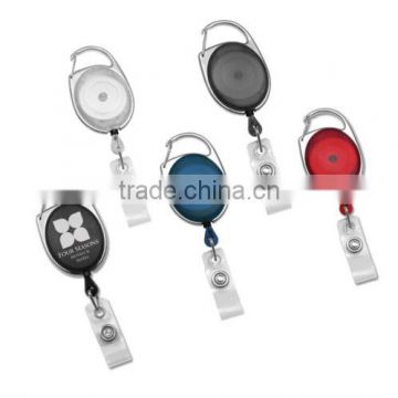 Premier Carabiner Retractable ID Holder Badge Reels