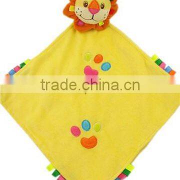 New cute lion shaped baby towel plush toy