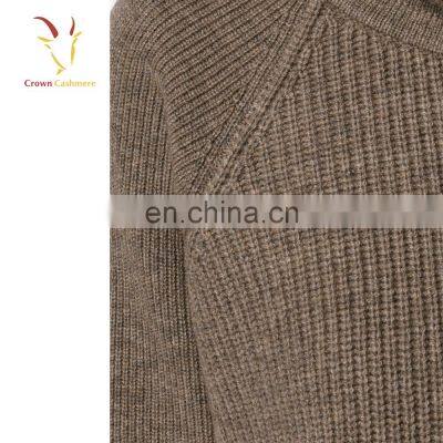 Turtleneck 7GG Winter Thick Cashmere Pullover Sweater for Lady photo-5