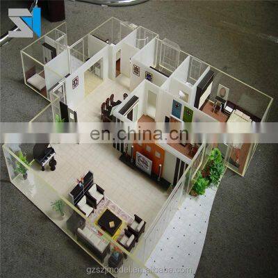 Scale 1:25 interior design model making , Architectural model for sale