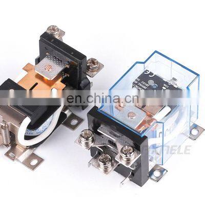 JQX-60F High-power Relay 12V 24V Bumper Car 220V Current 1Z 60A AC 220V coil power relay automotive relay