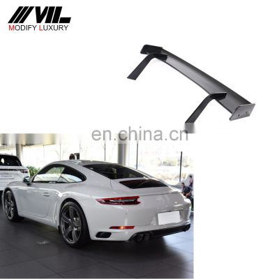 Modify Luxury 911 991 Pre-preg Dry Carbon Fiber Car Trunk Boot Spoiler for Porsche 911 991 Carrera 4 S 4S Coupe 2-Door 2013-2018