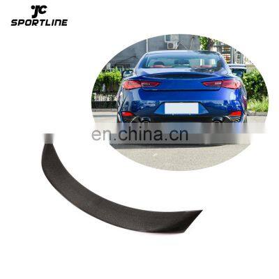 JCSportline Q60 Carbon Wing Spoiler for Infiniti Q60 Sport Coupe 2-Door 2016-2020