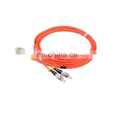 LC FC Duplex Multi mode 50/125 Fiber Optic Patch cord kabel serat patch Fiber Jumper FC to LC fiber patch cord