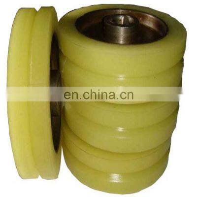 Batch Processing Nylon Pulley Super Wear-resistant Self-lubricating Nylon Wheel Oily Nylon Guide Wheel photo-2