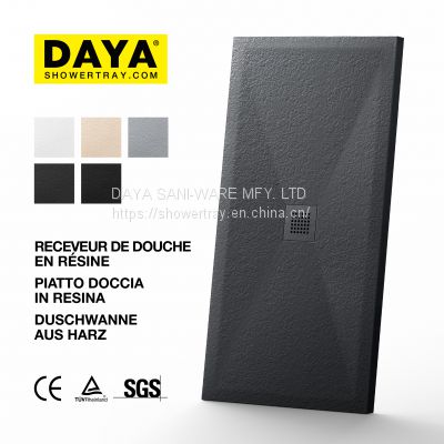 DAYA receveur de douche coloré unique designl luxury receveur de douche d'angle en acrylique