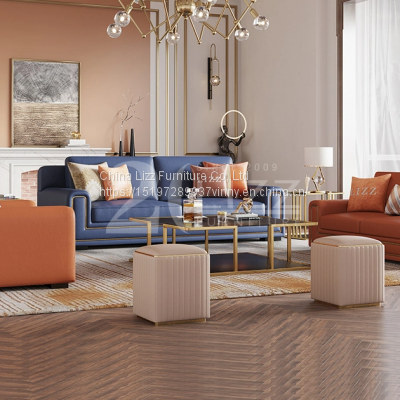 Modern Design Luxury Home Center Living Room Furniture Couches & Sofas