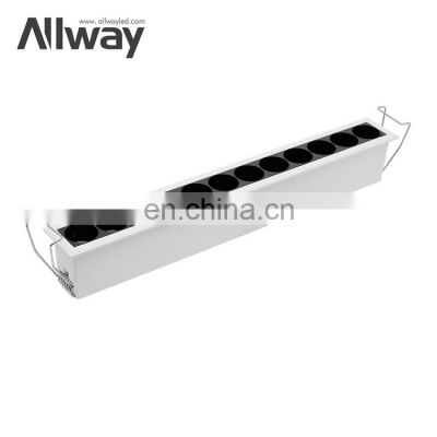 Low Price Multi Color Long Lifespan Ceiling Linear Lamp Warehouse Showroom 15Watt LED Down Light