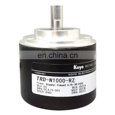 Incremental Rotary Encoder TRD-N1000-RZ 100 200 360 600 1000 1024 2000 2500 ppr 50mm Outer RZ Encoder