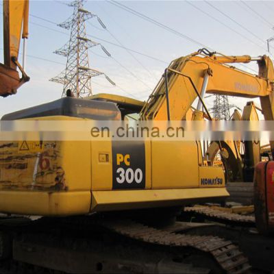 95% New 30tons high power Used komatsu crawler PC300-7 excavator/digger 30tons excavator