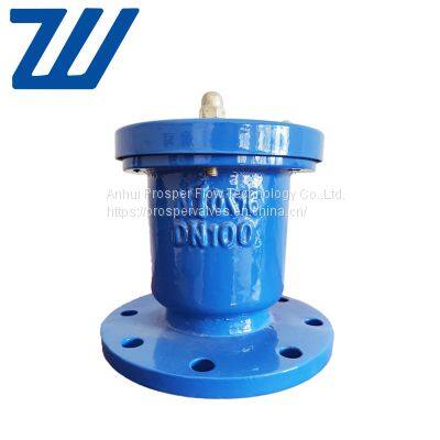 Single Orifice Automatic Air Relief Valve Flange Type Ductile Iron Air Release Valve