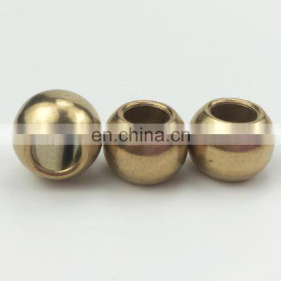 Mold extrusion ball bushing sintered oil impregnated brass fan motor bush