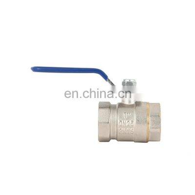 LIRLEE Factory Price Outdoor Valve Durable Water Control Brass Ball Valve 1/2 3/4 1inch DN15 DN20 DN25