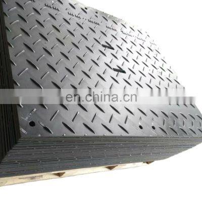 Ground Heavy Duty Temporary Portable UHMWPE Plastic Construction Road Protection Mats