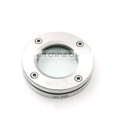 SS304/316 Stainless Steel Sanitary Flange Sight Glass