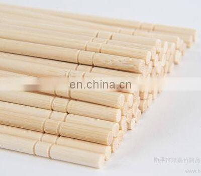 21cm Natural Accept Customized Logo Round Bamboo Disposable Bamboo Chopstick