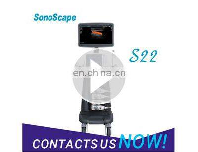 Sonoscape S22 Color Doppler Ultrasound Trolley Ultrasound Scanner Medical Ultrasound Instruments