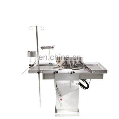 HC-R013 Good Quality Animal Medical Equipment Stainless Steel Desk Veterinary Electric Operating Table