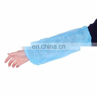 Wholesale Disposable Arm Sleeve Waterproof Non Woven PP/PE/CPE Sleeve Cover photo-4