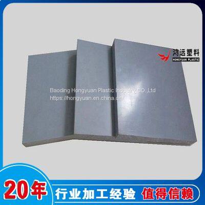 China Light Grey PVC Sheet,China PVC Plate White Color photo-3