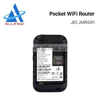 ALLINGE CRC0180 Durable 4G Wireless Router JIO 591 Lte Wifi 4G Router With Sim Card