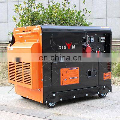 BISON China 10Hp Diesel Generator Set 5Kw China Silent Diesel Generator 5Kw Genset photo-5