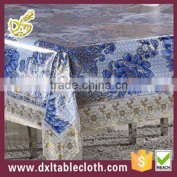 Classic PEVA Tablecloth home use pvc tablecover