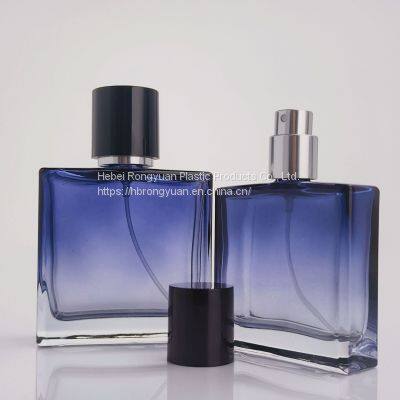 Wholesale Free Sample Luxury Woman 10ml 15ml 30ml 50ml Square Spray Glass Empty Perfume Bottle 50 ml 100ml photo-4