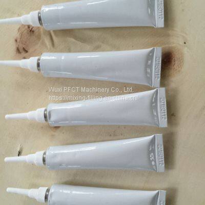 GFJX Semi-automatic Metal Aluminum Tube Filling and Crimping Machine photo-3